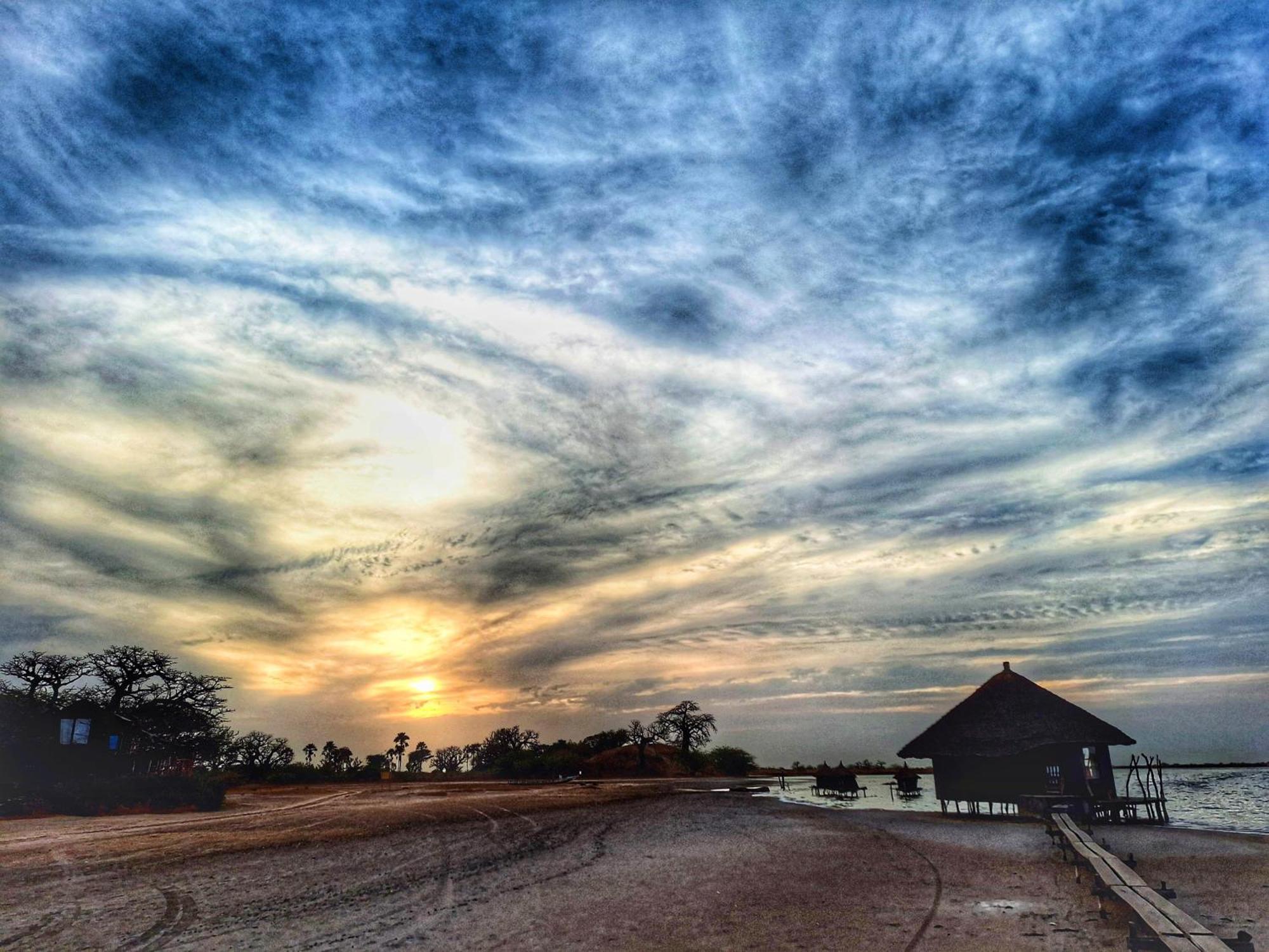 Les Collines De Niassam Villa Palmarin Bagian luar foto
